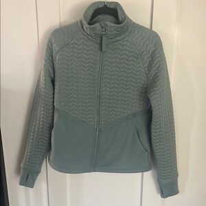Avia Quilted Jacket in Sage Green